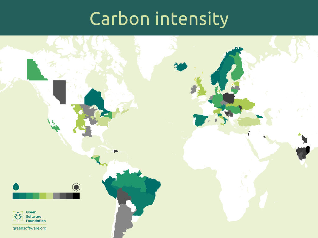 The Effects Of Going Green In Software Development - Carbon Intensity